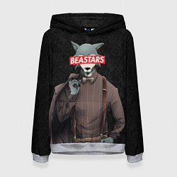 Толстовка-худи женская BEASTARS, цвет: 3D-меланж