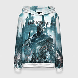 Толстовка-худи женская Dark Souls, цвет: 3D-белый