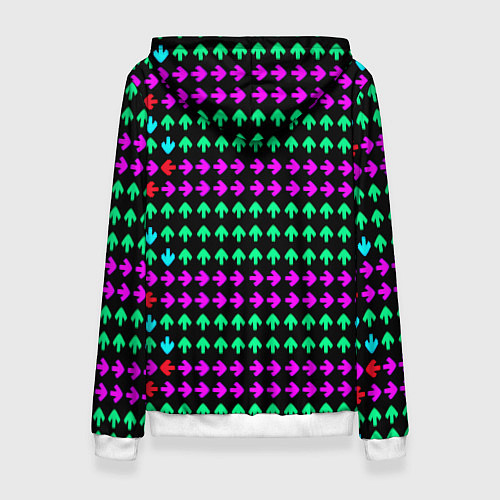 Женская толстовка Неон Friday Night Funkin / 3D-Белый – фото 2