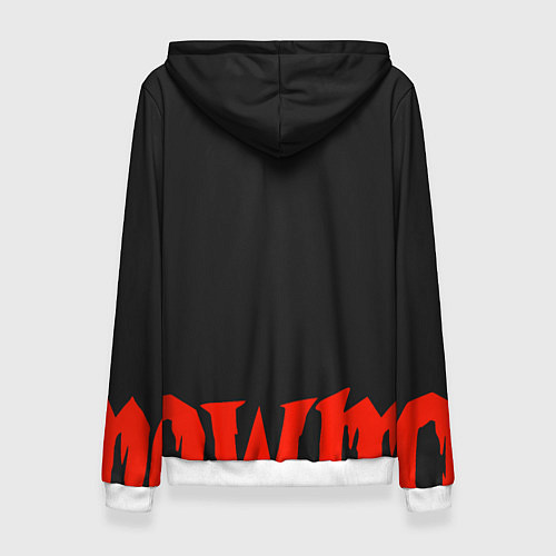 Женская толстовка Cat of war / 3D-Белый – фото 2