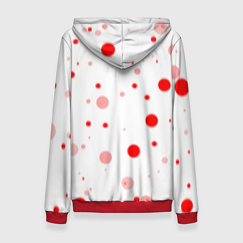 Женская толстовка AHEGAO KAGUYA / 3D-Красный – фото 2