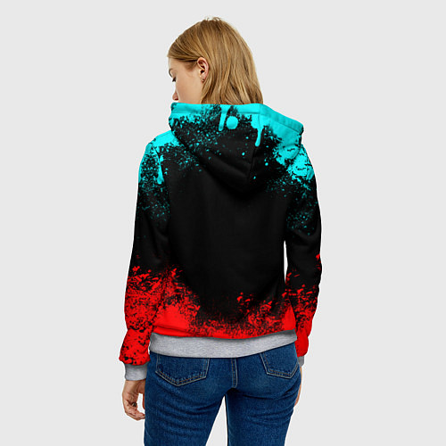 Женская толстовка SOLO LEVELING МАНХВА / 3D-Меланж – фото 4