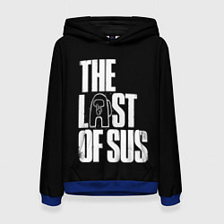 Толстовка-худи женская Among Us The Last Of Us, цвет: 3D-синий