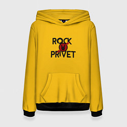 Женская толстовка Rock privet