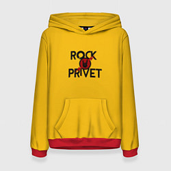 Женская толстовка Rock privet