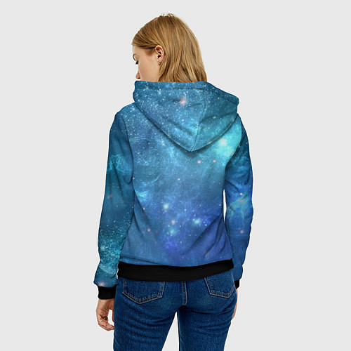 Женская толстовка Барашек Маленького Принца / 3D-Черный – фото 4