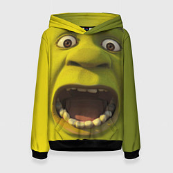 Женская толстовка Shrek is Yelling