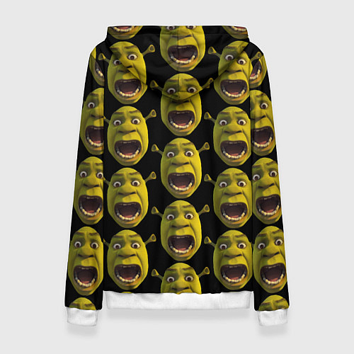 Женская толстовка Шрек навсегда / 3D-Белый – фото 2