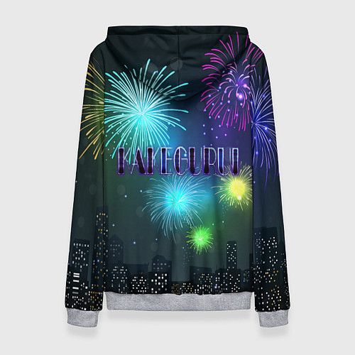 Женская толстовка Anime Girl / 3D-Меланж – фото 2