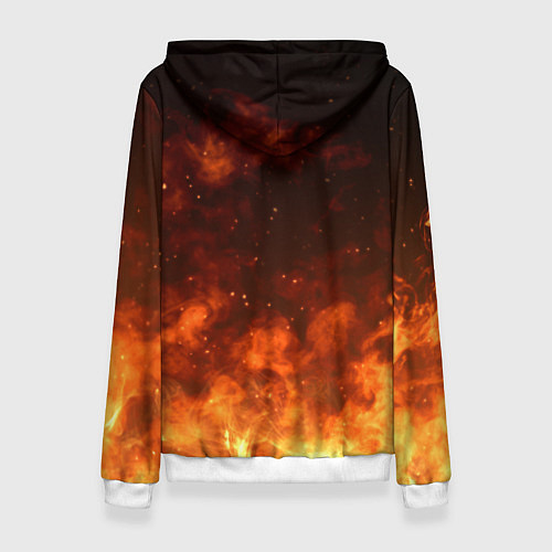 Женская толстовка Path of Exile Logo Путь изгнанника Лого Z / 3D-Белый – фото 2