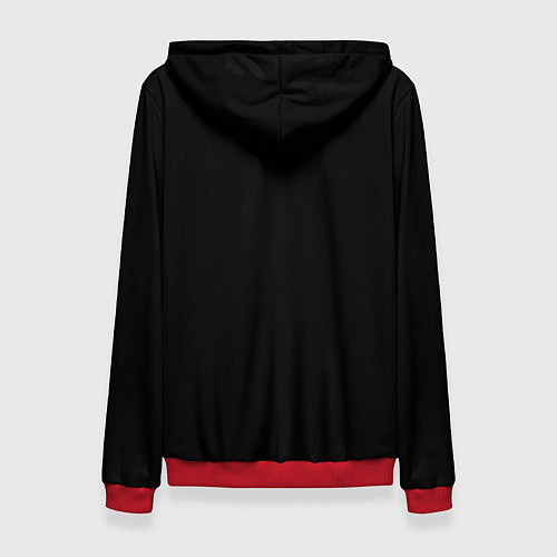 Женская толстовка Не растрачивай свое время / 3D-Красный – фото 2