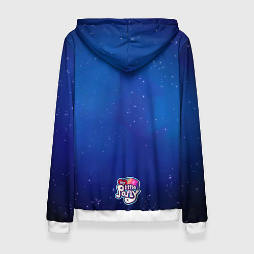 Женская толстовка Лунная пони / 3D-Белый – фото 2