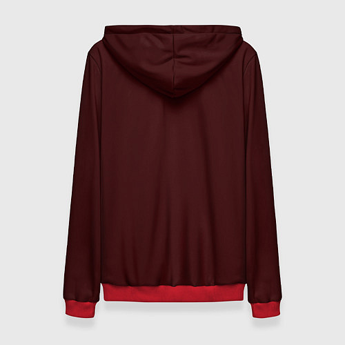 Женская толстовка Криштиану Роналду Португалия / 3D-Красный – фото 2
