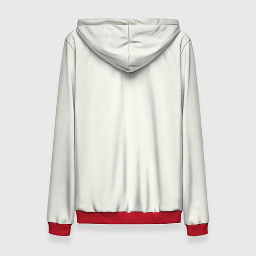 Женская толстовка Необычное окно / 3D-Красный – фото 2