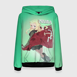 Толстовка-худи женская Pravda, цвет: 3D-черный