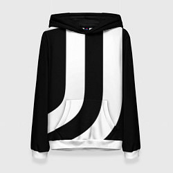 Толстовка-худи женская Juventus J 202122, цвет: 3D-белый