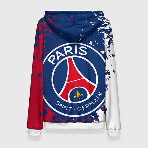 Женская толстовка ФК ПСЖ FC PSG PARIS SG / 3D-Белый – фото 2