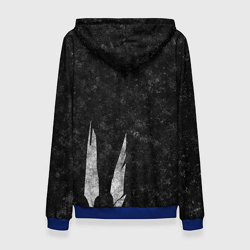 Женская толстовка THE WITCHER 6 / 3D-Синий – фото 2
