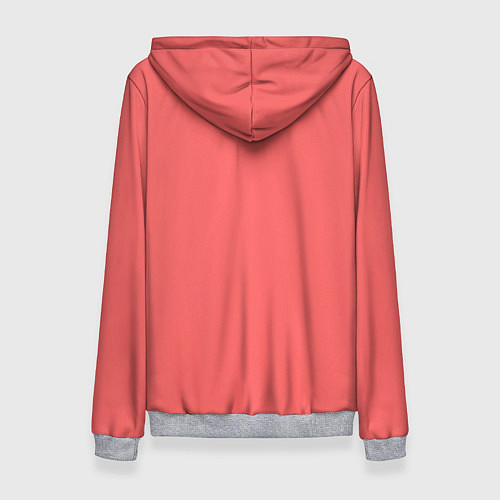 Женская толстовка Never die / 3D-Меланж – фото 2