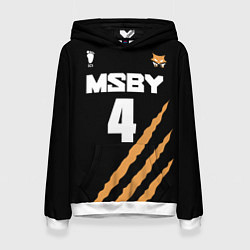 Женская толстовка 4 MSBY BLACK JACKALS