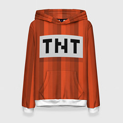 Толстовка-худи женская TNT, цвет: 3D-белый