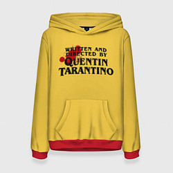 Толстовка-худи женская Quentin Tarantino, цвет: 3D-красный