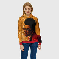 Толстовка-худи женская After Hours - The Weeknd, цвет: 3D-красный — фото 2