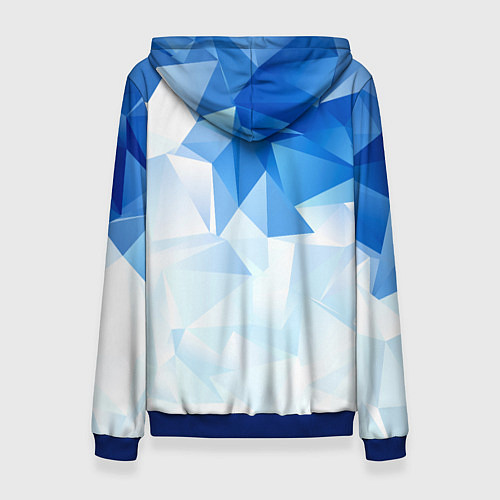 Женская толстовка День ВДВ, значок / 3D-Синий – фото 2