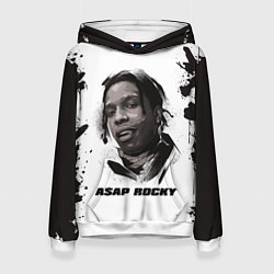 Толстовка-худи женская АСАП ASAP ROCKY Z, цвет: 3D-белый