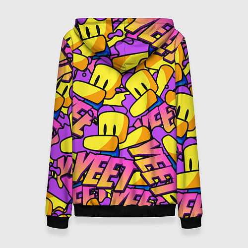 Женская толстовка ROBLOX РОБЛОКС YEET / 3D-Черный – фото 2