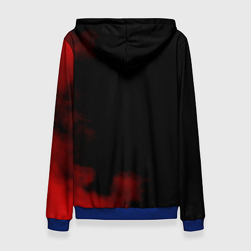 Женская толстовка Агата Кристи группа / 3D-Синий – фото 2