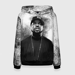 Толстовка-худи женская Ice Cube Айс Куб Z, цвет: 3D-черный