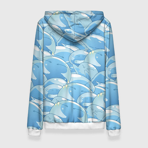 Женская толстовка О МОЕМ ПЕРЕРОЖДЕНИЕ В СЛИЗЬ / 3D-Белый – фото 2