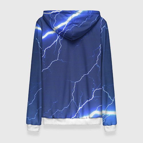Женская толстовка SONIC СОНИК СИНИЙ ЁЖ Z / 3D-Белый – фото 2