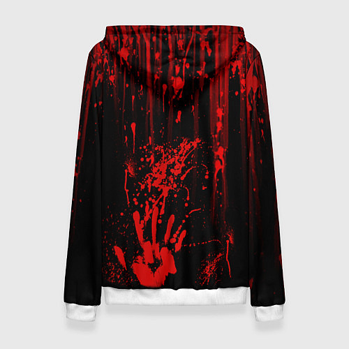Женская толстовка ММА В КРОВИ / 3D-Белый – фото 2