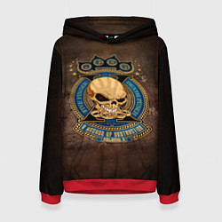 Толстовка-худи женская A Decade of Destruction - Five Finger Death Punch, цвет: 3D-красный
