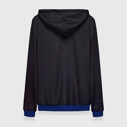 Женская толстовка Clayman - In Flames / 3D-Синий – фото 2