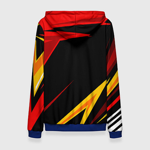 Женская толстовка Уникальные линии / 3D-Синий – фото 2