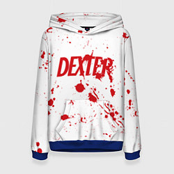 Женская толстовка Dexter logo Декстер брызги крови