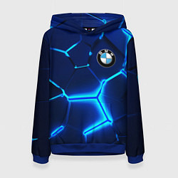 Женская толстовка BMW LOGO 3Д ПЛИТЫ ГЕОМЕТРИЯ