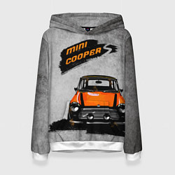Толстовка-худи женская Maшина Mini, цвет: 3D-белый