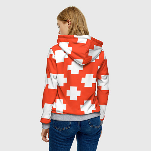 Женская толстовка Toca Life: Live / 3D-Меланж – фото 4