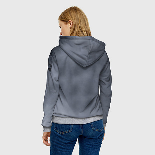 Женская толстовка МЕТРО ИСХОД АРТЁМ ,ЯДЕРНАЯ ЗИМА METRO EXODUS / 3D-Меланж – фото 4