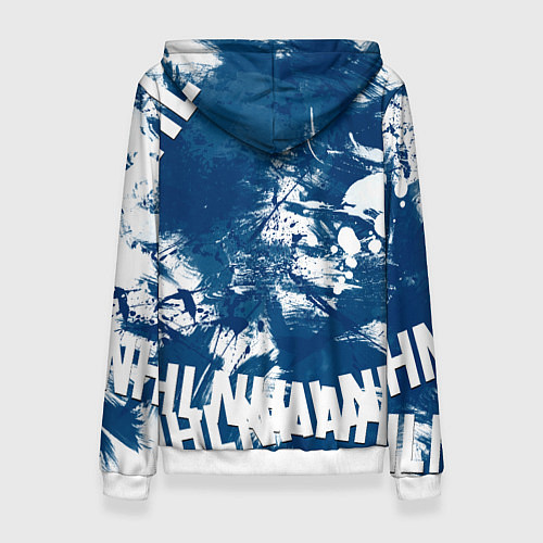 Женская толстовка Торонто Мейпл Лифс, Toronto Maple Leafs / 3D-Белый – фото 2