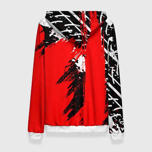 Женская толстовка MITSUBISHI МИЦУБИСИ МИТСУБИСИ МИЦУБИШИ / 3D-Белый – фото 2