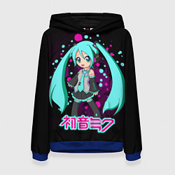 Женская толстовка Мику Хацунэ, Hatsune Miku