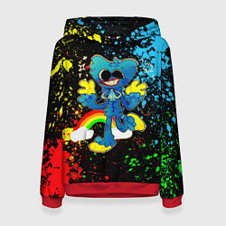 Толстовка-худи женская Poppy Playtime, цвет: 3D-красный