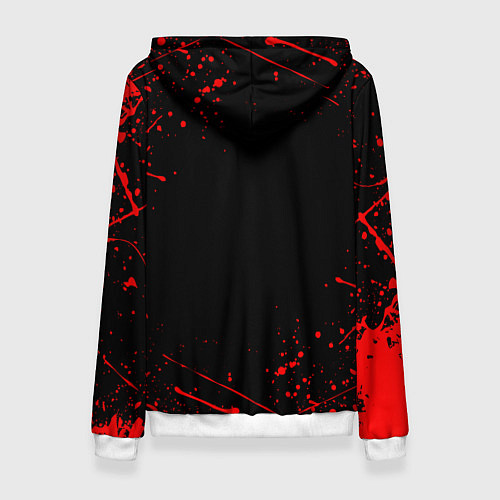 Женская толстовка DOTA 2 БРЫЗГИ КРАСОК ДОТА 2 ЛОГО / 3D-Белый – фото 2