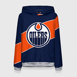 Женская толстовка Эдмонтон Ойлерз Edmonton Oilers NHL