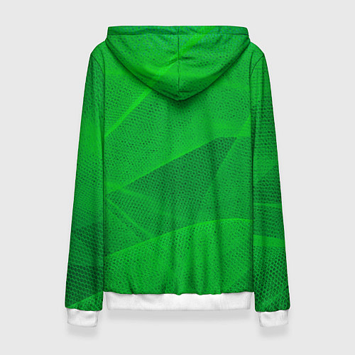Женская толстовка Краснодар lime theme / 3D-Белый – фото 2
